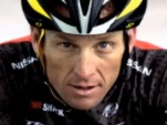 Lance Armstrong in an ad for the 2011 Nissan Leaf