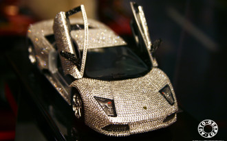 Crystal-Studded Lamborghini Fit For A (Drag) Queen