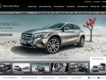 Mercedes-Benz website (German version)