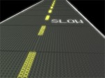 Mock-up of road design by Solar Roadways