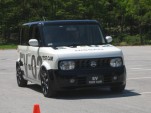 Nissan EV-02 prototype at speed