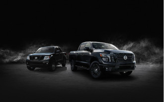 2018 Nissan Midnight Edition trucks turn out the lights
