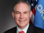 EPA administrator Scott Pruitt  [photo from 2014]