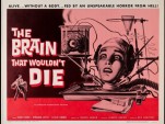 Promotional poster for 'The Brain That Wouldn't Die' (1962)