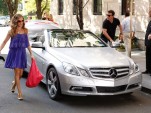 Sarah Jessica Parker, Chris Noth, and a Mercedes-Benz E-Class Cabriolet