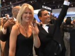 Screencap from 2010 NAIAS Black Tie Charity Preview flash mob event