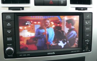 Even On A Chrysler 300C SRT8, Sirius Backseat TV Is For Kids