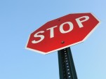 stop sign  -  flickr user thecrazyfilmgirl