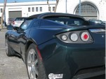 Prius Owners Beware: CA Carpool Lane Stickers Expire In 2011 Tesla Roadster with CA Clean Air Vehicle sticker -- flickr user jurvetson