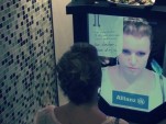 Bar Uses Digital Mirrors To Remind Drivers They're Drunk: Video The 'Drunk Mirror' drunk-driving campaign by Ogilvy for Allianz
