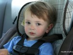 IIHS: Rear Seats Make It Tough To Fit Child Seats Toddler in car seat